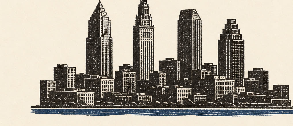Cleveland skyline
